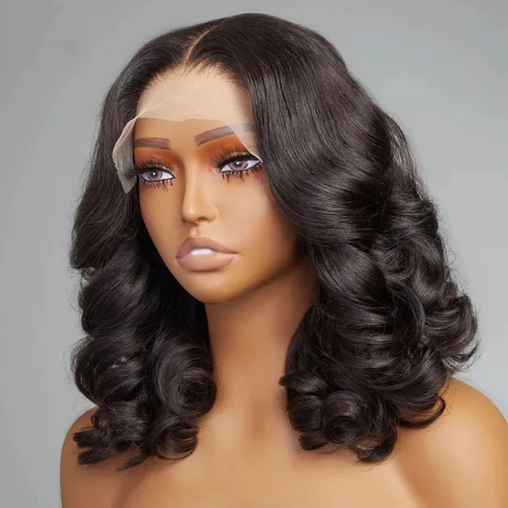 Human hair wig